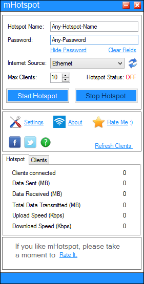 Скачать Free Wifi Hotspot Tethering App Бесплатно