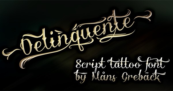 tattoo-fonts-delinquente