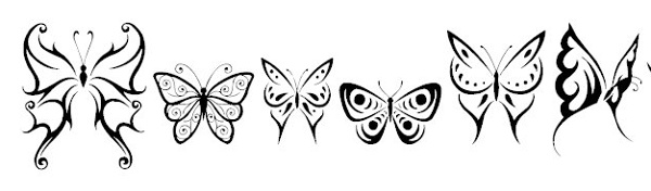 tattoo-fonts-tribalbutterflies