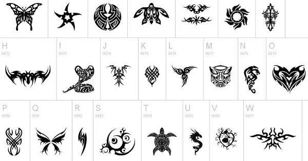 tattoo-fonts-tribaltattoo