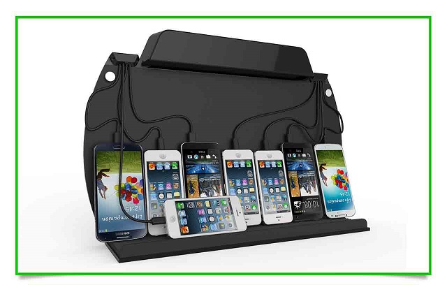 What are some top-rated cell phone charging stations?
