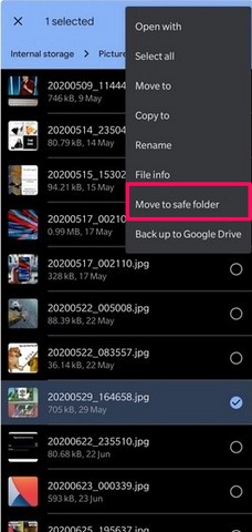 How To Enable And Use Safe Folders In Google Files App Beebom