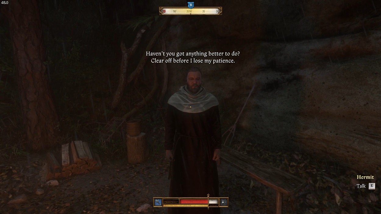 Speak with The Hermit in Kingdom Come Deliverance 2