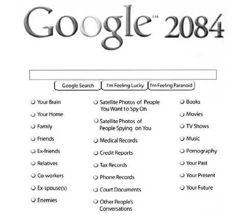 Google In Year 2084 (Comic)