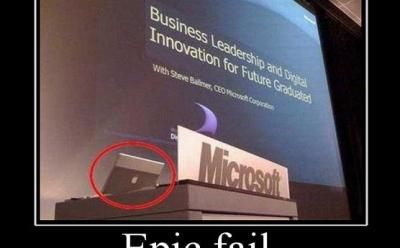 Microsoft epic-fail