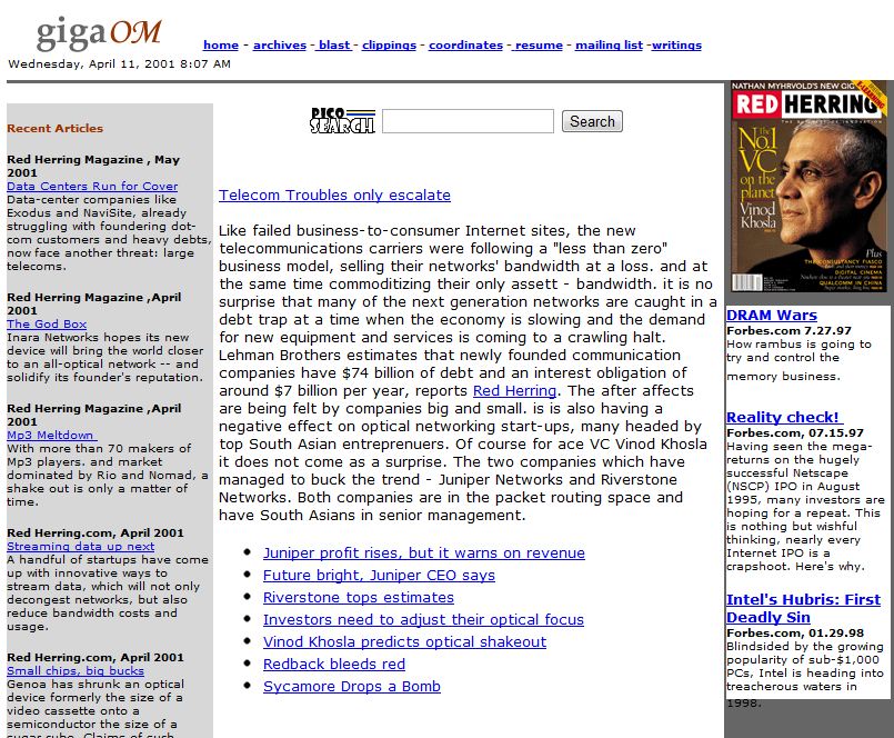 gigaom in 2001