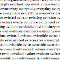 A Twitter Account is tweeting every word in the English language Since December 2007, Task Will Complete in 2013.