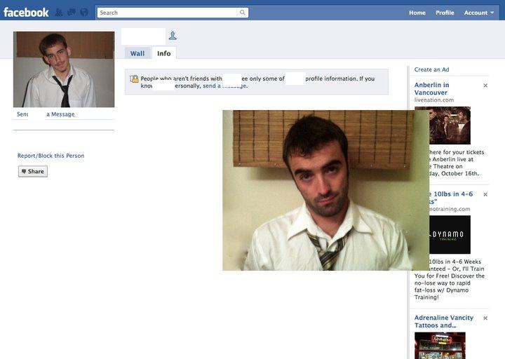 Replicating Facebook profile pics