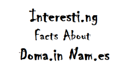Today I Learned, 4 Interesting Facts About Domain Names