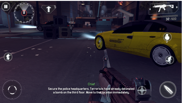 FPS game on DROID