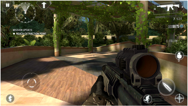 Modern Combat 4 Zero Hour- A Must Have Action Packed FPS Game on DROID