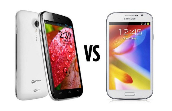 Samsung Galaxy Grand vs Micromax A116 Canvas HD | thetecnica