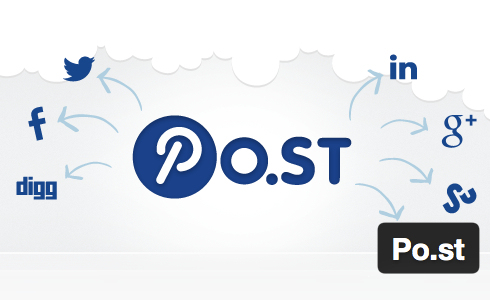 Monetizing social sharing with Po.st