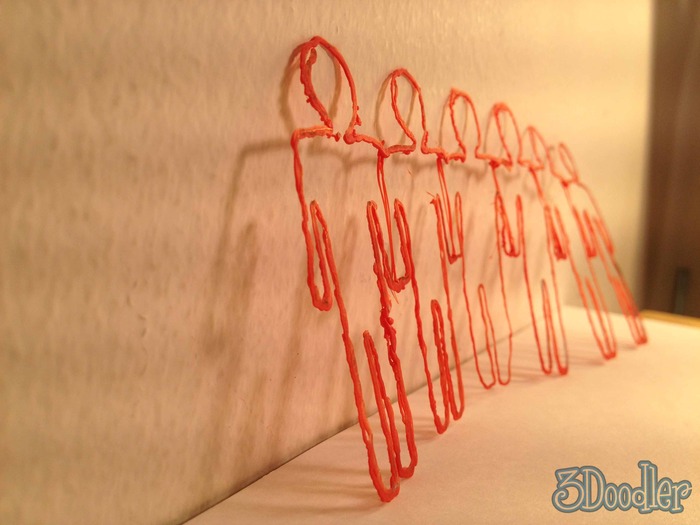 3 Doodler creation, standing ovation