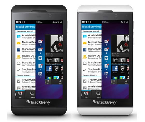 BlackBerry Z10 Specifications, Price and Launch Date