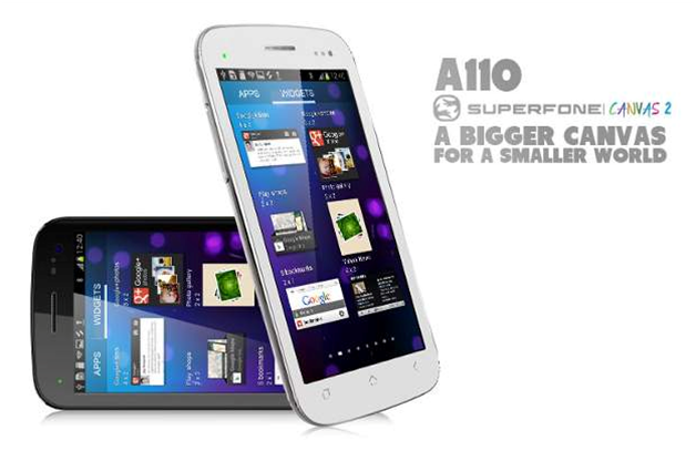 Under Rs. 10K – Micromax Canvas 2 A110