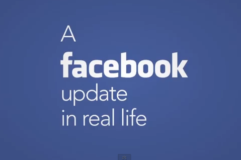 Facebook Updates in real life