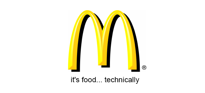 Mcdonalds Realistic Tagline