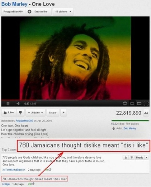 25 Funniest YouTube Comments of All Time (Screenshots)