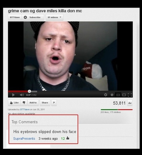 25 Funniest YouTube Comments of All Time (Screenshots)