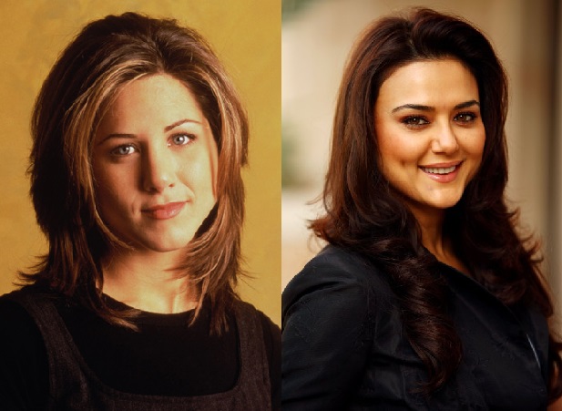 preity zinta as rachel green