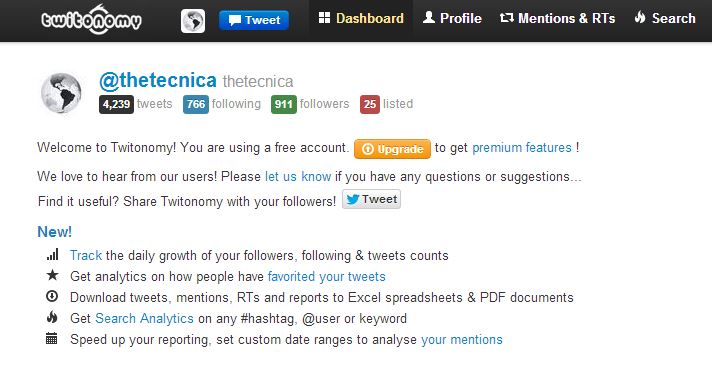 twitonomy screenshot 