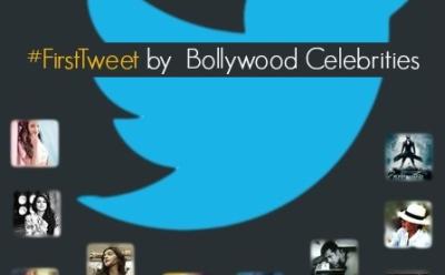 FirstTweet by Bollywood Celebrities