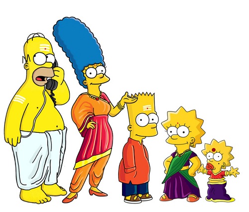 The Simpsons-iyers from India