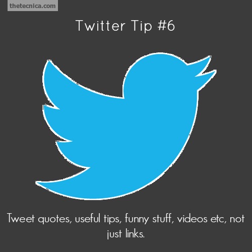 Twitter tip 6