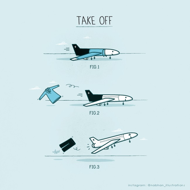 Here's how to take off