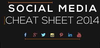Social Media cheat sheet 2014