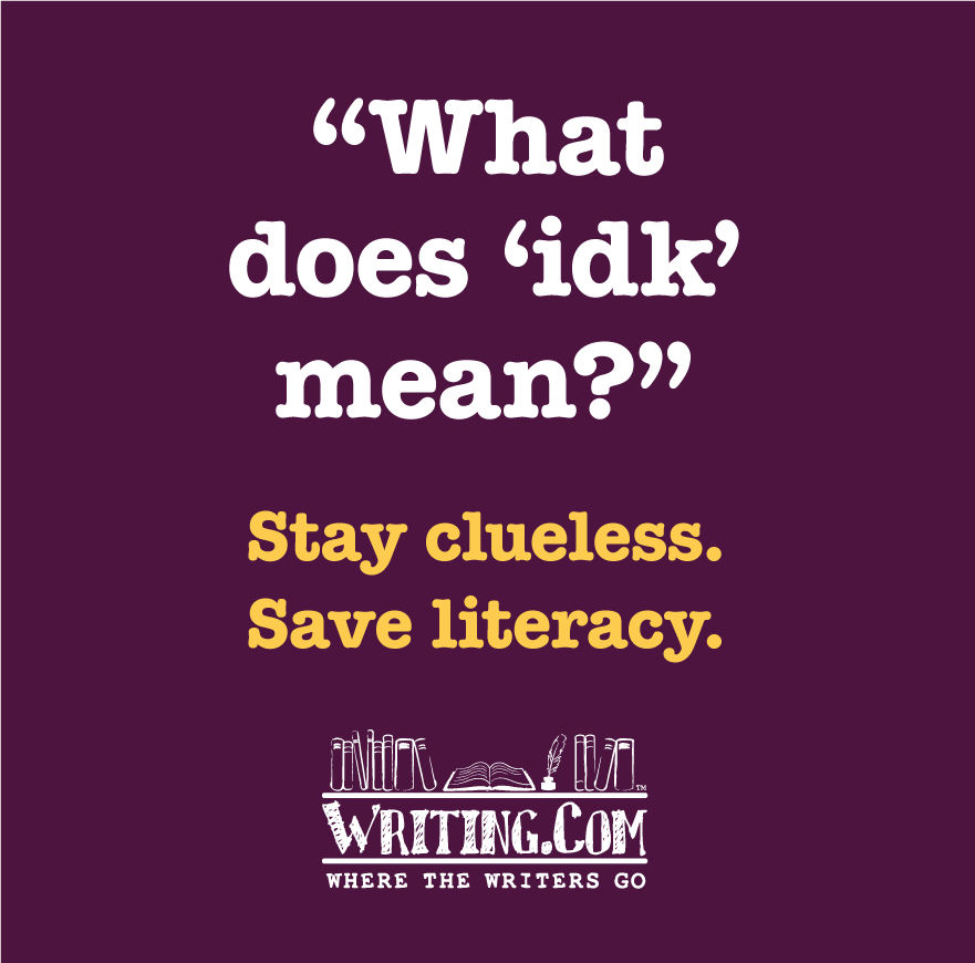 Stay Clueless, save literacy.