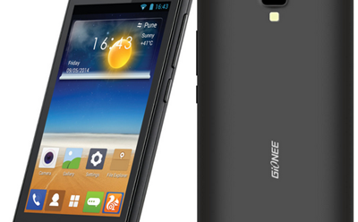 Gionee Pioneer P2S Launched with 5MP Camera and Dual Core Processor at INR 6500