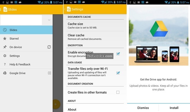 Google Slides Android App Review 6