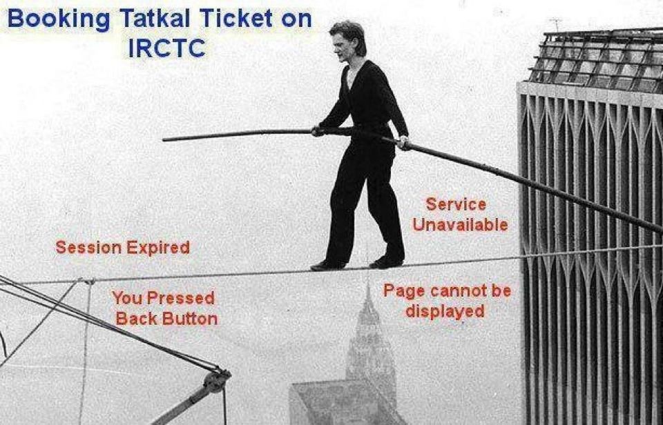 tatkal ticket booking