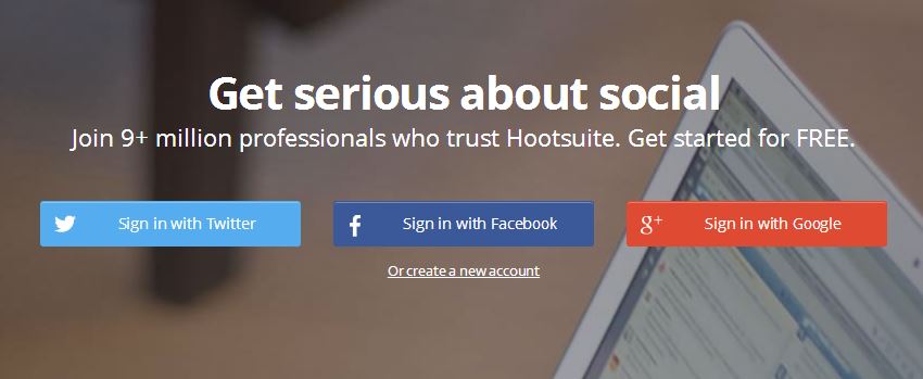 Hootsuite startup tool