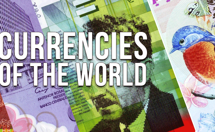 Currencies of the world in pictures