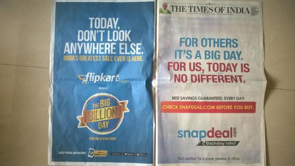 Snapdeal vs. Flipkart