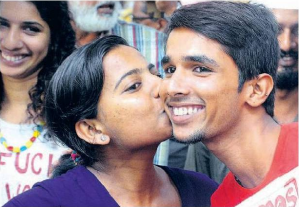These Pictures From Kiss Of Love Protest Reveal All The Happenings That Took Place Yesterday