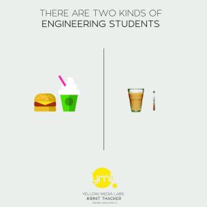 9 Minimalist Posters That Prove There Are Two Kinds Of Engineering Students