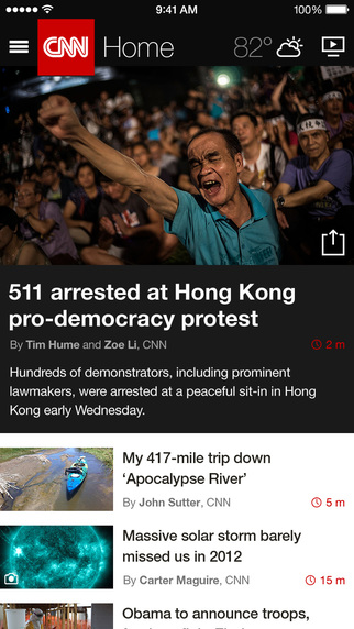 CNN app