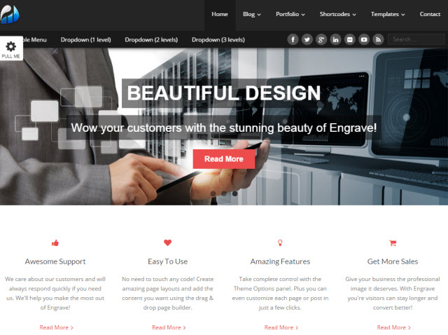 Engrave Business Theme