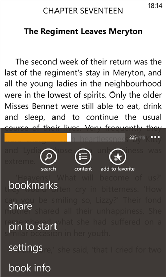 FBReader ebook reader for windows phone
