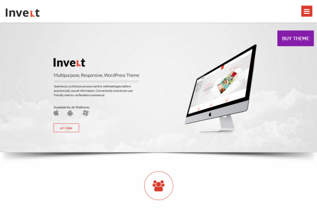 invert business theme