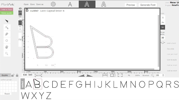 make your own font free