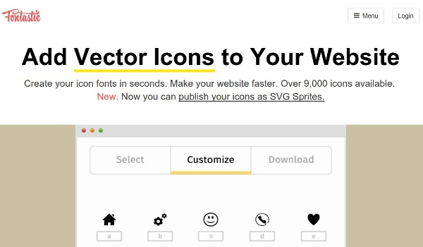 FontArk - Advanced online font editor, font creator