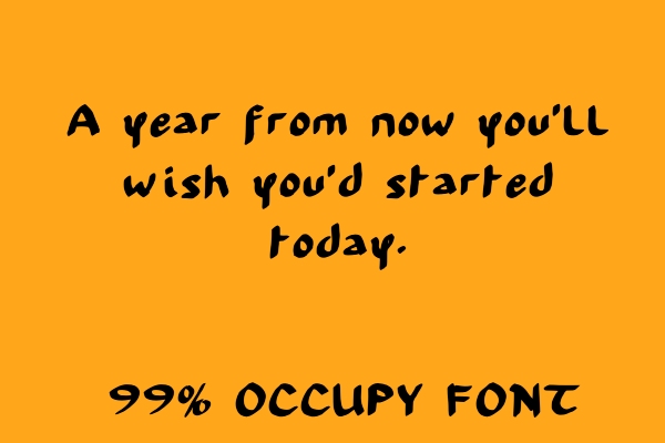 handwriting-fonts-occupy