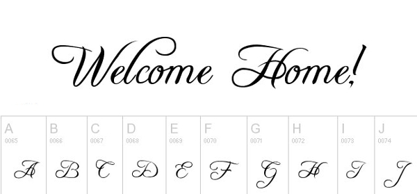 free monogram fonts