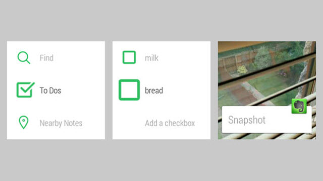 Evernote for Wear