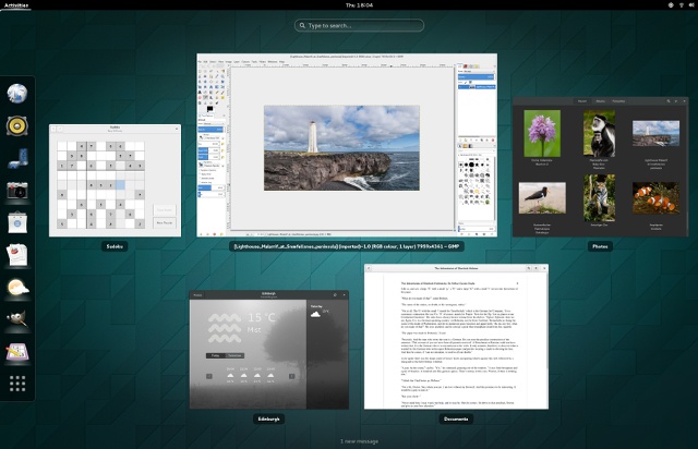 gnome desktop environment